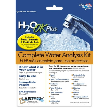 Labtech Lt5015 H2o Ok Plus Complete Water Analysis Kit