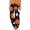 Orange, Black, White, variant on MEZZALL Halloween Printed Pajama Pants for Women Drawstring Waist Cute Pumpkin Ghosts Pattern Comfortable Night Loungewear Bottoms