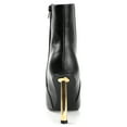 thumbnail image 3 of Journee Womens Rorie Pointed Toe Stiletto Ankle Booties, 3 of 9