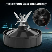 1000/1500W 7 Fin Extractor Blade Replacement Part For Nutri Blender Juicer