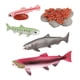 thumbnail image 2 of Conjunto de modelos  Juguete de salmón Colección de juguetes educativos para niños - Salmón Hugo Juego de crecimiento de tortugas marinas, 2 of 10
