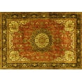 thumbnail image 1 of Ahgly Company Indoor Rectangle Persian Yellow Traditional Area Rugs, 8' x 10', 1 of 4