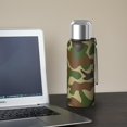 thumbnail image 5 of Camouflage 20oz Stainless Steel Thermal Bottle with Tea Filter and Cup Lid, Vacuum Insulated Coffee Mug with 316L Inner Liner, Leakproof Travel Thermos for Office, Commute & Outdoor, 5 of 6