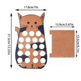 thumbnail image 2 of Cat Shaped Coffee Capsule Holder Wooden Home Kitchen Organizer, 2 of 3