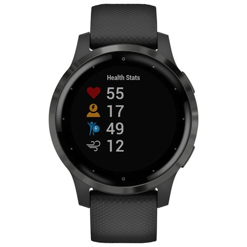 Garmin vivoactive 4S 40mm GPS Watch - Slate/Black