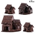 thumbnail image 2 of Aquarium House Small Ceramic 4PCS Fish Tank Decorations Aquarium Landscape, 2 of 10