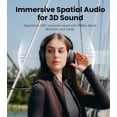 thumbnail image 2 of Restored Edifier W820NB Plus Gen 2 Wireless Over-Ear Noise Cancelling Headphone, -49 dB ANC, LDAC Hi-Res Audio, 88H Playtime, Spatial Sound, AI Clear Calls, Bluetooth V6.1 - Dark Gray (Refurbished), 2 of 9