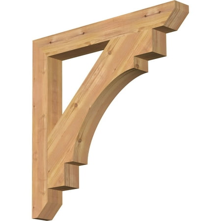 

Ekena Millwork 3 1/2 W x 30 D x 30 H Merced Slat Smooth Bracket Western Red Cedar