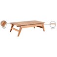 thumbnail image 2 of Meridian Furniture Tahiti Table Basse d'Extérieur en Teck Naturel, 2 of 28