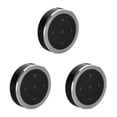 thumbnail image 1 of Transemion Wireless Car Media Steering Wheel Remote Control Music Streaming Black Silver 36x36x8.5mm 3Set, 1 of 6