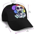 thumbnail image 2 of Dandys World Casquette de Baseball Mode Ajustable Imprimée pour Hommes et Femmes, 2 of 5