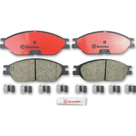 Brembo 99-03 Ford Windstar Front Premium NAO Ceramic OE Equivalent Pad