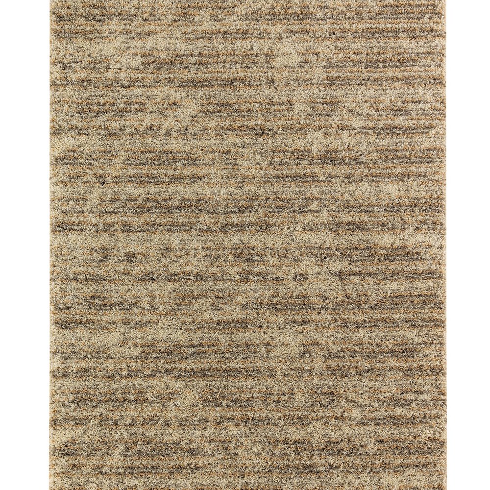 Mohawk Home Laguna Neutral Stripe Beige Woven Area Rug, 8'x10', Tan