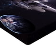 thumbnail image 2 of Ambesonne Nebula Fitted Sheet, Planets Galaxies, Twin XL Size, Multicolor, 2 of 3