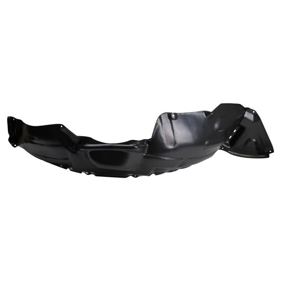 TRQ Front Right Inner Fender Liner Black Passenger Side Fits Select 2006-2010 Toyota Sienna TO1249152