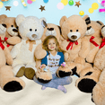 thumbnail image 4 of Jumbo Teddy Bear Large Soft Plush Stuffed Bear Animal 3 Foot, 4 of 4