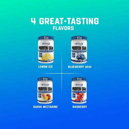 Gaspari Nutrition（ギャスパリニュートリション）ProvenEAA 必須アミノ酸 グアバネクタリン風味　390g／30回分　EAA BCAA アミノ酸 筋トレ