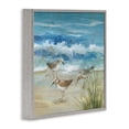 thumbnail image 2 of Stupell Industries Rustic Lodge Beach Sandpiper Gathering Gray Framed Giclee Art, 12 x 12, by Nan, 2 of 7