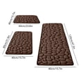 thumbnail image 3 of 2 Pack Mixed Color Diatomaceous Earth Bath Mats,Quick Dry Super Absorbent Shower Rug with Non-Slip Rubber Back,Water Resistant Floor Mat for Bathroom Tub And Sink Area, 3 of 7