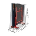 thumbnail image 2 of Housse de Table de Tennis de Table Imperméable Housse de Table de Ping-Pong 165 x 70 x 185 cm Noir, 2 of 3