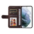 thumbnail image 2 of Allytech Slim Wallet Case for Samsung Galaxy A25 5G with Card Slots, Luxury PU Leather Magnetic Clasp Flip Wrist Shoulder Strap Kickstand Shockproof Protective Shell for Women Men - Coffee, 2 of 10