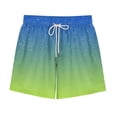 thumbnail image 7 of IFNWSV Boys Summer Shorts Summer Casual and Fashion Beach Sports Shorts with Double Layered Pockets and Print Shorts Green 5 Years, 7 of 7