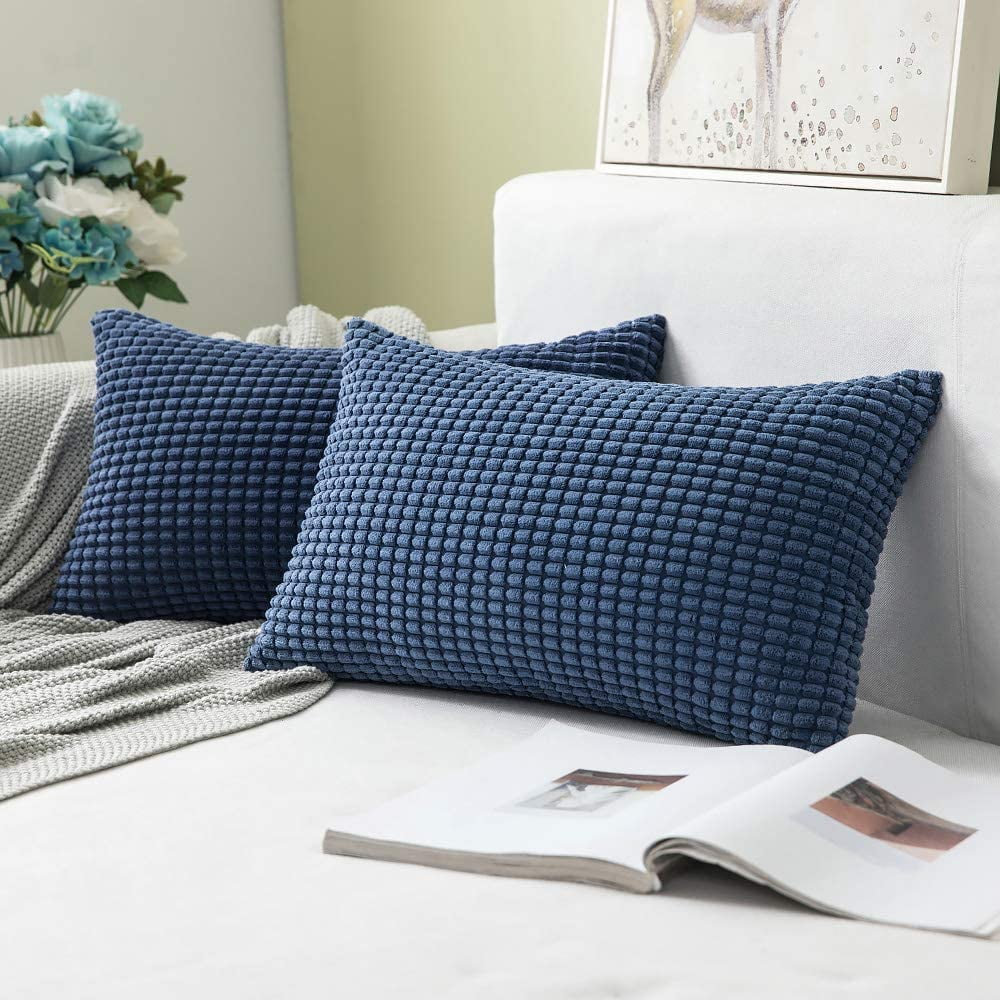 Rectangular Palm Print Cushion Cover Lumbar Throw Pillowcase Home Decor 30×50cm 