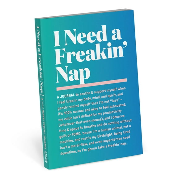 Mini Inner-Truth Journals I Need a Freakin' Nap Mini Inner-Truth Journal (Pastel Version), (Hardcover)