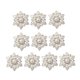 thumbnail image 1 of Botones Cabujones Flores de Cristal 10 Piezas Soledad, 1 of 10