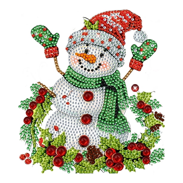 Mesa Pintura Diamantes Kits Acrílico Cabeza Temblorosa Navidad