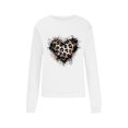 thumbnail image 6 of mihongmao Valentine Tops for Women Long Sleeve Crewneck Ladies' Casual Valentine's Day Printed Long Sleeved Round Neck Top/shirt White XL, 6 of 8