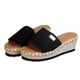 thumbnail image 4 of Mujeres Bowknot Beach Summer Pantuflas Plataforma Slope Heels Plus Size Shoes Wmkox8yii hj789, 4 of 6