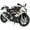 Silver, variant on CHUNYAN 1:12 Motorcycle Model Toy for BMW S1000RR Metal Die-cast with Plastic Motorcycle Model No Assembly Required Mini Finished Moto Gift for Adult(White)