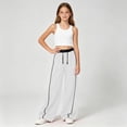thumbnail image 6 of Girls Fall Winter Comfortable and Breathable Sweatpants 5t 6t 7t 8t 9t Children Casual Pants for Tween Girls White,10-11 Years, 6 of 6