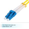 thumbnail image 3 of Single-Mode Duplex Fiber Patch Cable 0.5m/1.6Ft LSZH Fiber Optic LC-ST/UPC for Data Centers, 3 of 6