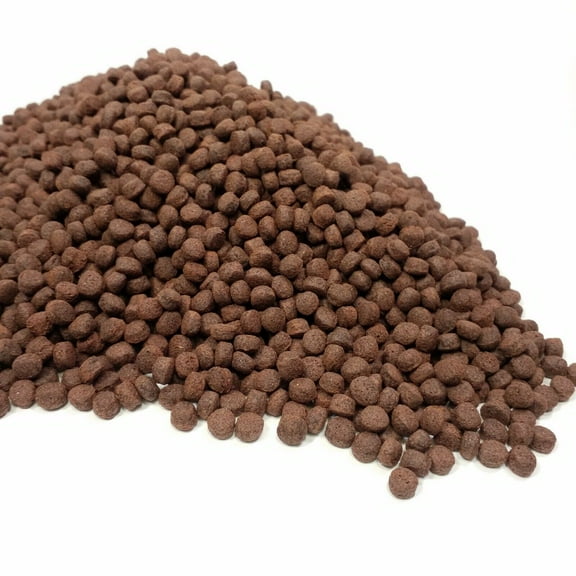 6 mm (1/4") Floating California Blackworm Pellets with Color Enhancers, Vitamins...1/8-lb