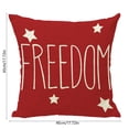 thumbnail image 3 of Fundas de cojín del 4 de julio con diseño de bandera patriótica y estrellas, decoración para sofá, dormitorio y hogar., 3 of 6