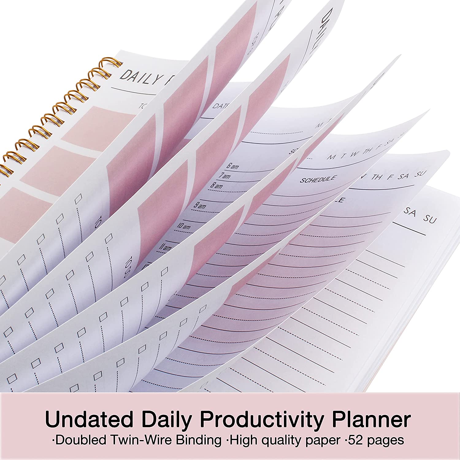 KAICN Daily Planner - Hourly Schedules Agenda India