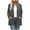 Dark Gray, variant on Ediodpoh Long Cardigan for Women Fall Open Front Cardigan with Pockets Casual Duster Lightweight Knit Coat Light Green M