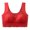 Red_CY77, variant on Lumtrix Women Lace Bras No Underwire Wireless Bra Square Neck Bra Push Up Padded Comfortable Everyday Bralettes White 50