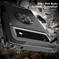 thumbnail image 4 of SaniMore for Google Pixel 6 6.4" Magnetic Case, Rugged PC & TPU Bumpers with Car Mount & Ring Kickstand Heavy Duty Full Body Protective Case for Google Pixel 6 Women Men, Black, 4 of 9