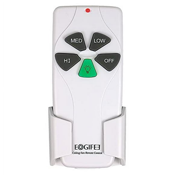 Eogifee Ventilateur de Plafond 53T Télécommande Réglable 3 Vitesses, Variateur de Lumière Remplacement de Hampton Bay Harbor Breeze Hunter KUJCE9103 Ventilateur-11t FAN-53T 2AAZPFAN-53T