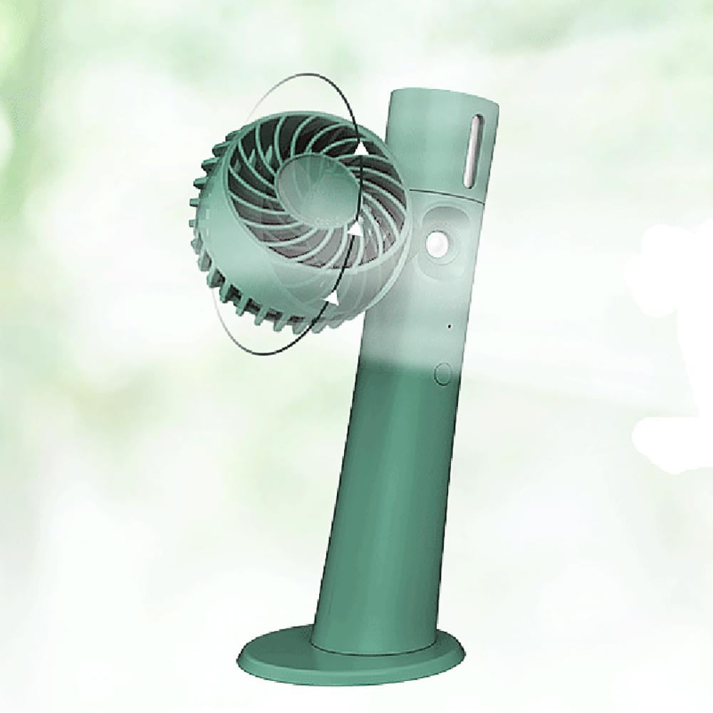 Lowestbest Portable Fan, Three-in-One Handheld Fan with Spray and Colorful Lights
