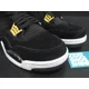 thumbnail image 3 of N I-K-E A i r-Jor-dan IV 4 RETRO OG ROYALTY BLACK WHITE CEMENT GREY GOLD 308497-032 13, 3 of 6