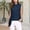 Navy, variant on Women’s Tank Tops for Summer Casual Sleeveless Crew Neck Irregular Fit Slim Solid Color Tank Tops for Going Out Navy M