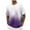 Purple T-Shirts for Men, variant on Big and Tall T-Shirts for Men M-4X Plus Size Short Sleeve Crewneck Workout Tees Tops Pullover Gradient Printed Going-Out Athletic Tshirts