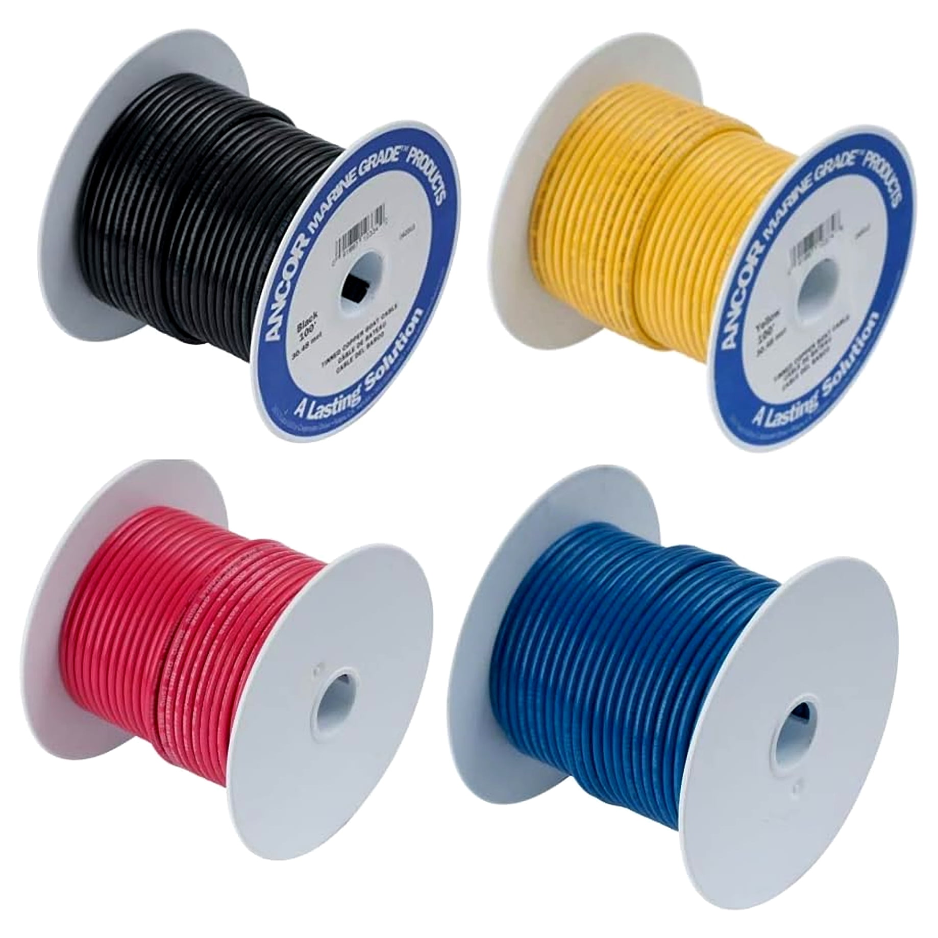 Ancor Red 18 AWG Tinned Copper Wire - 35' [180803]