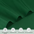 thumbnail image 4 of Uxcell Mantel Rectangular 140x220cm, Tela de Poliéster Engrosada Color Verde Oscuro, 4 of 7