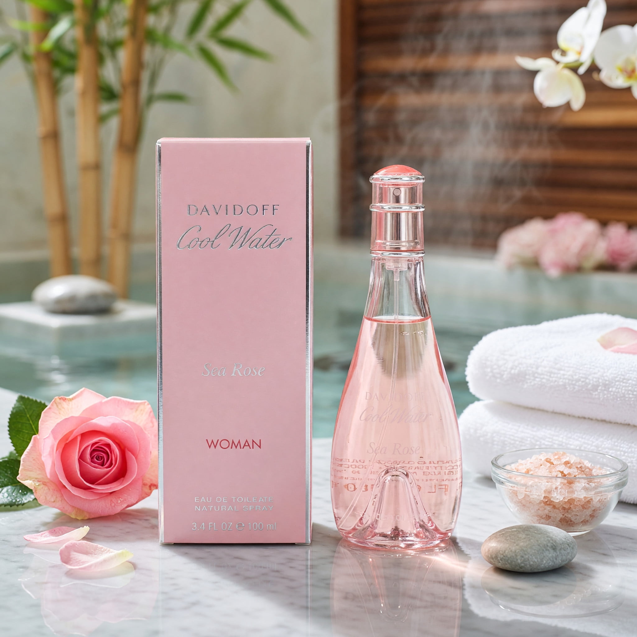Zino Davidoff Cool Water Sea Rose Perfume, Eau De Toilette Spray