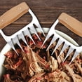 thumbnail image 4 of Eternal Kitchen Ideas Stainless Steel Meat Shredding Claws for Easily Lift, Handle, Shred, and Cut Meats, 4 of 5